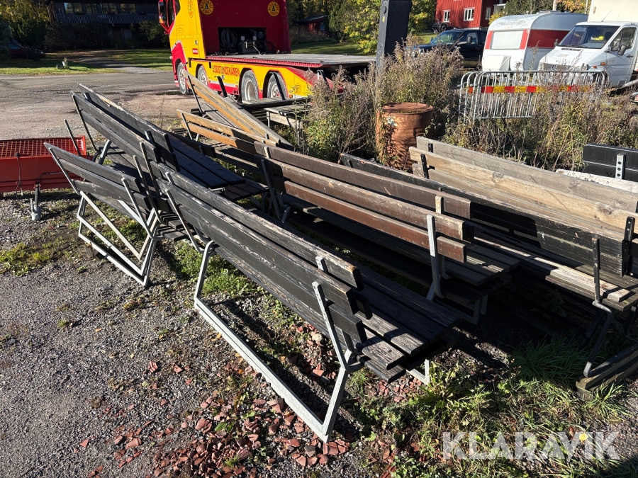 Parkbänkar Hags 23st