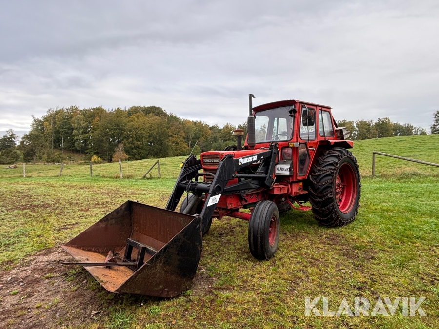 Traktor Volvo BM 650 med frontlastare & redskap