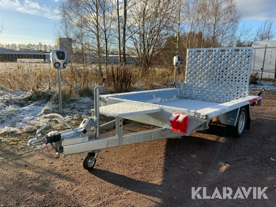 Maskinsläp Temared Builder 3 2615 S 1.8t