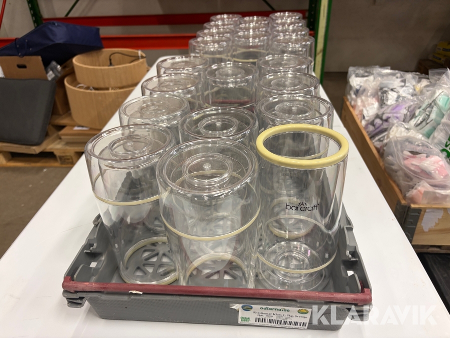 Vinkylare i plast 22 st