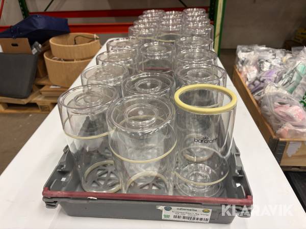 Vinkylare i plast 22 st