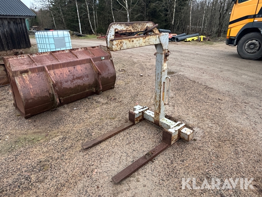 Pallgafflar till kran Palfinger PZP150