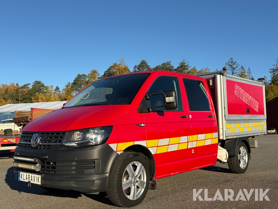 Pickup med skåp Volkswagen Transporter T32 2,0 TDI