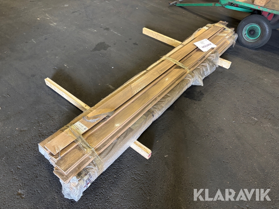Ramp + golvlist Junckers 22x100x2400mm + 20x65x2400mm