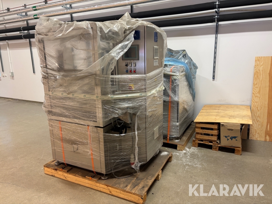 Maskiner för snusproduktion - 3 st