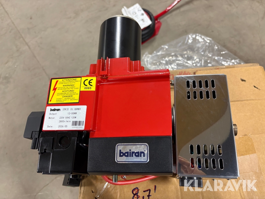 Alloljebrännare Bairan