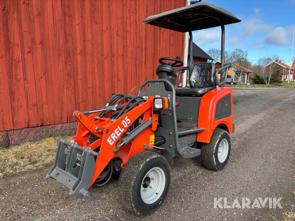 Redskapsbärare/ hjullastare Everun EREL05 eldriven