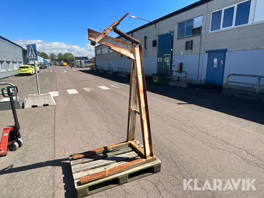 Pallgafflar för kran Diem