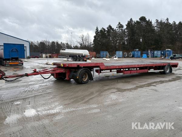 Flakvagn / Bodsläp Trailersläp T-16-6-BS
