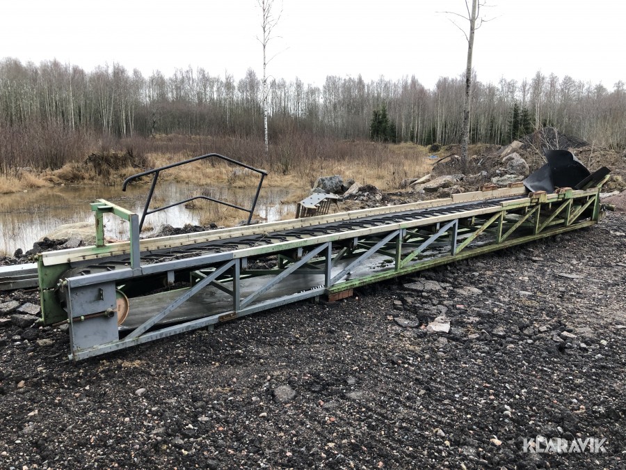 Hydrauliskt transportband 8 m 