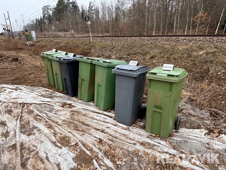 Sopkärl PWS & Plastic Omnium - 7st