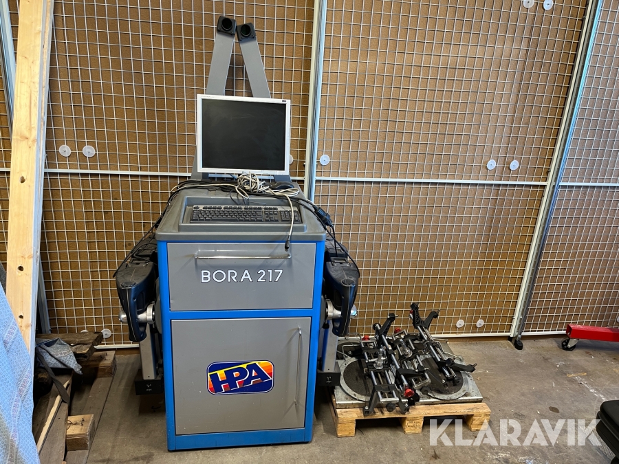 Hjulinställningsmaskin HPA Bora 217