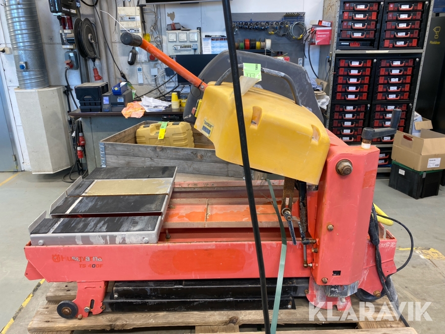Kapmaskin el  sten tegel & betong Husqvarna TS 400 F