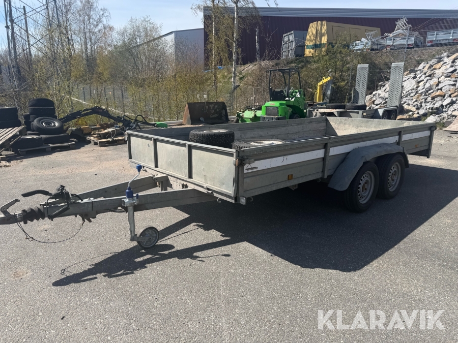 Tippbart maskinsläp Tiki-Trailer CP410-DRB