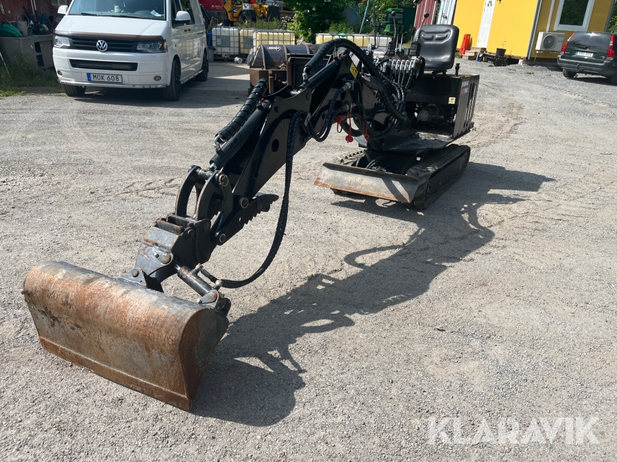Grävmaskin Springer Max PRO inkl. tillbehör,