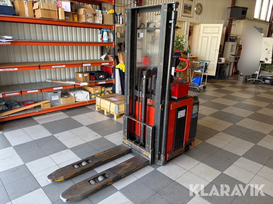 Ledstaplare Linde Milenz Truck Ab LM12iAP med initiallyft och laddare