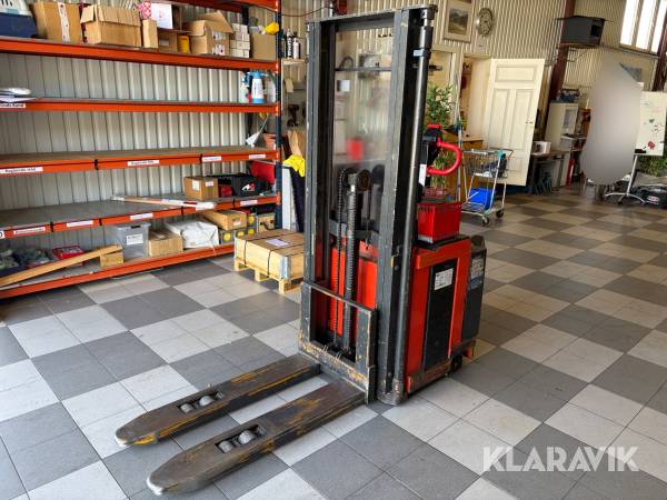 Ledstaplare Linde Milenz Truck Ab LM12iAP med initiallyft och laddare