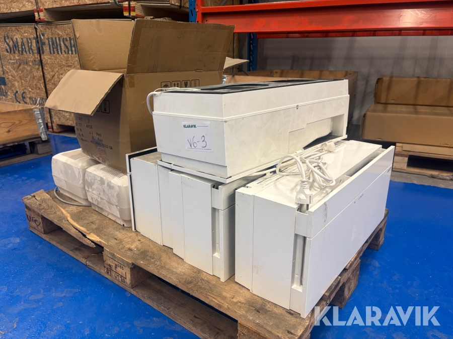 Innerdelar värmefläkt Mitsubishi Lossnay 6 st