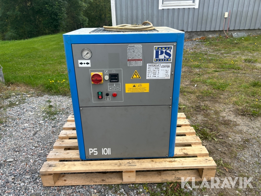 Skruvkompressor Power System PS10/11/300 13 bar