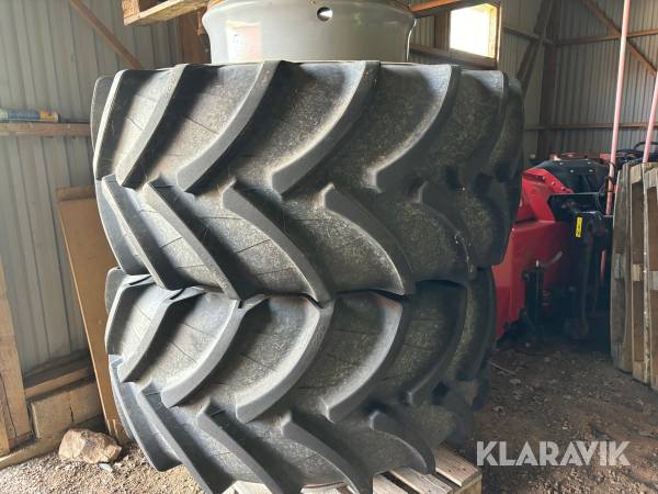 Dubbelmontage Maxam 600/65R28 1par