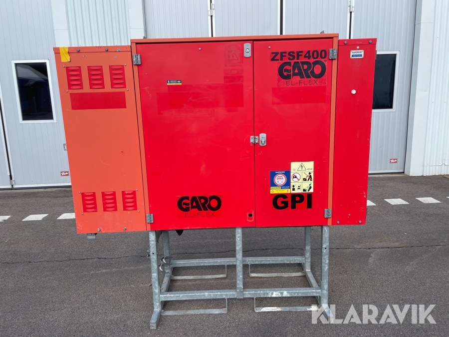 Huvudcentral Garo ZFSF 400/GPI