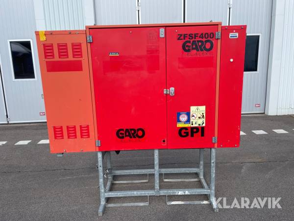 Huvudcentral Garo ZFSF 400/GPI