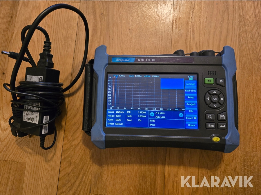 Fiber Optical Time Domain Reflectometer Orientek K70 OTDR 1310/1550/1625 nm