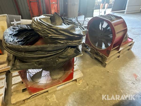 Utsugsfläktar Super Vac 2 st