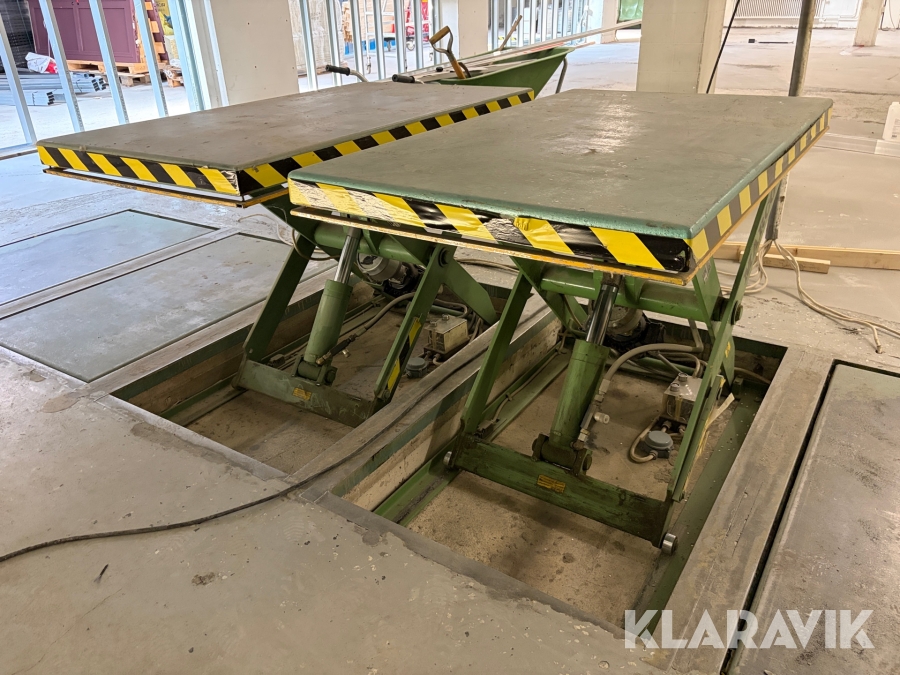 Hydrauliskt Saxliftsbord 2st Marco 010090-D1