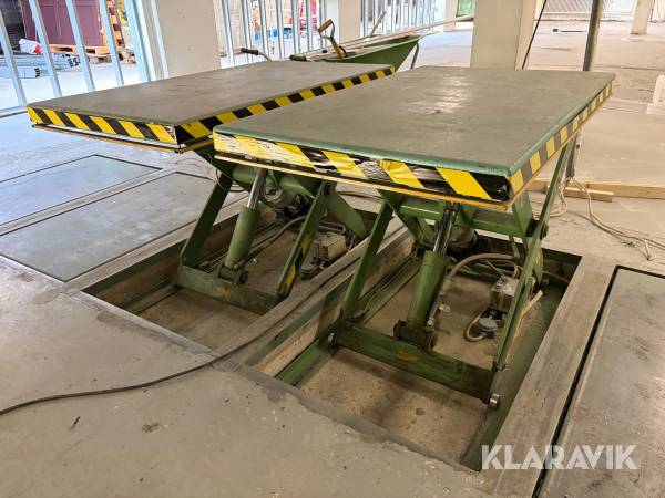 Hydrauliskt Saxliftsbord 2st Marco 010090-D1
