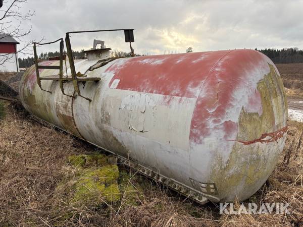 Vassletank 20m3 med plastad insida