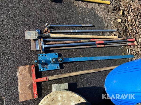 Verktyg för Armering & betong 9 st