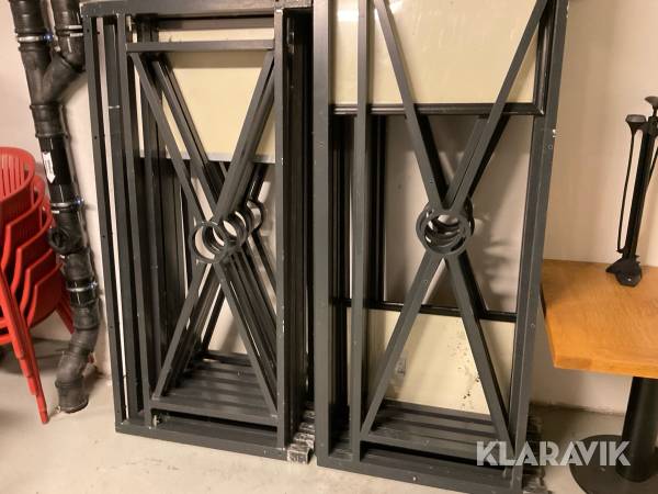 Staket till uteservering 13st