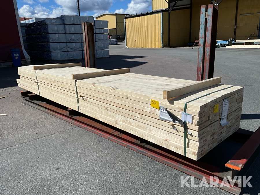Virkespaket regel C 24 gran 45x195 247löpmeter