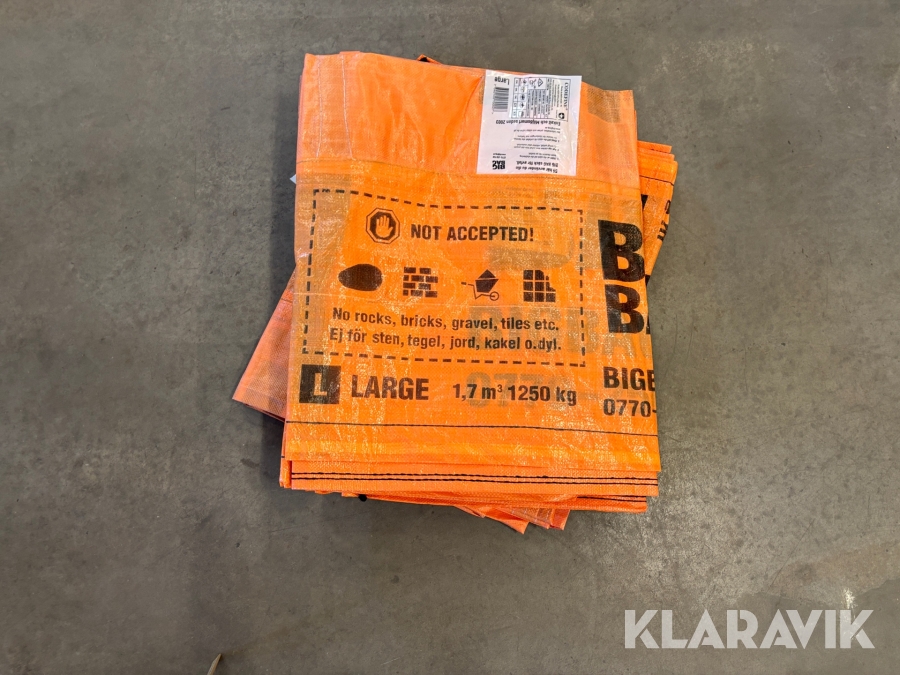 Säckar Bigbag Large 3 st