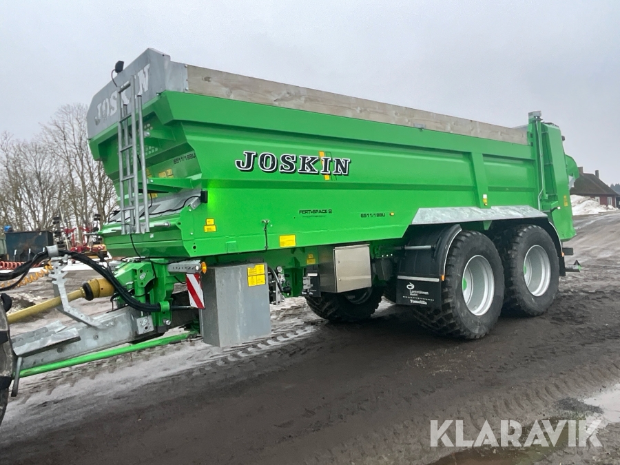 Fastgödselspridare Joskin 8511/18BU