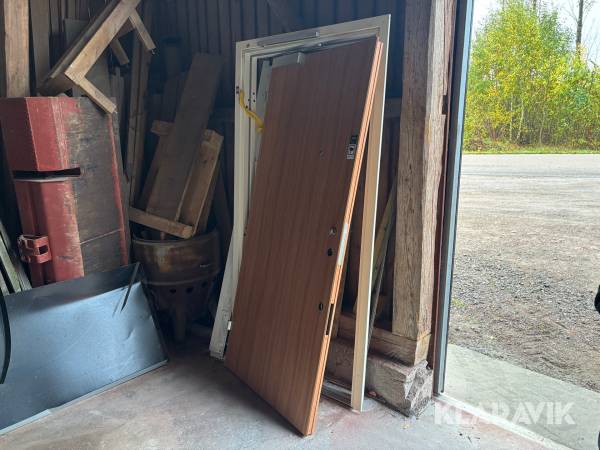 Säkerhetsdörr Daloc 10x21 med karm