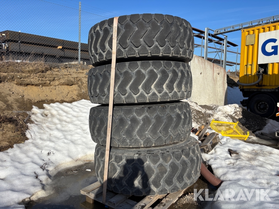 Entrepenaddäck Triangel TB516 20.5R25 med fälg