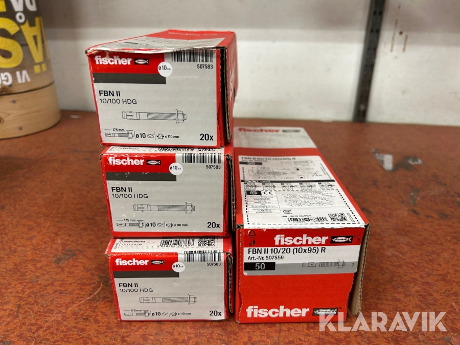 Betong expander Fischer