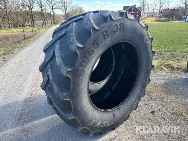 Traktordäck Continental 650/65R38 2st