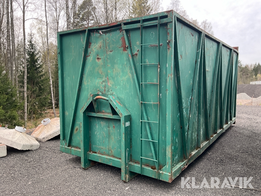 Container på lastväxlarram Terflex IF 37000