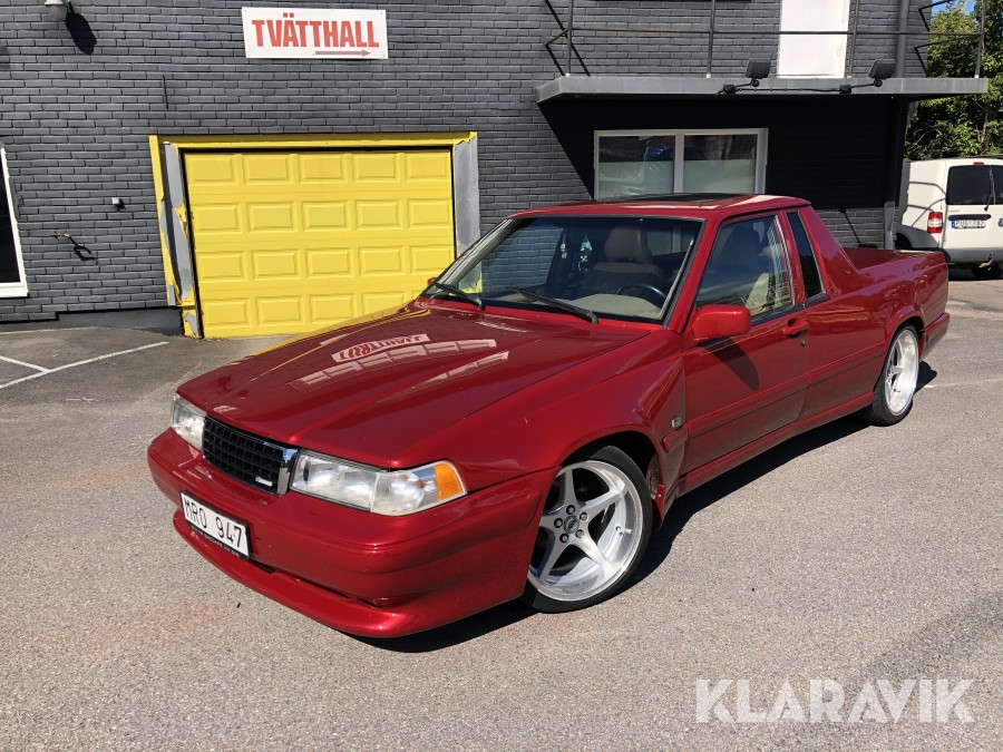 A-traktor Volvo 740 skärmbreddad