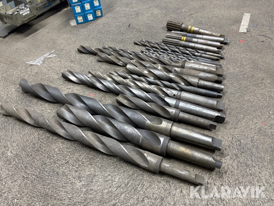 Borrar & fräsverktyg – 20 st i blandade storlekar