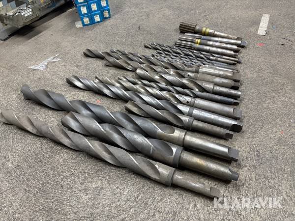 Borrar & fräsverktyg – 20 st i blandade storlekar