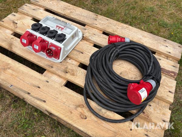 Elcentral Jula 16 amp med kabel 25 m