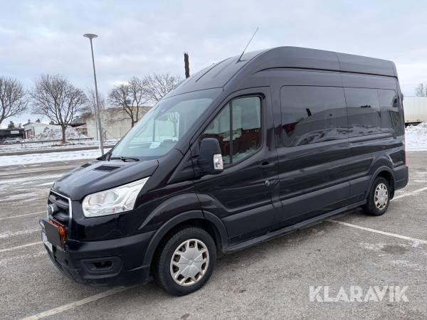 Färdtjänstbuss Ford Transit 350 kombi 2.0 EcoBlue SelectShift med luftfjädring och lastramp