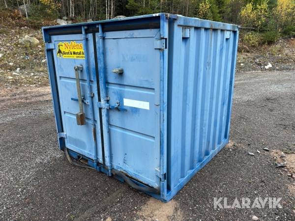 Container 8 fot med dieseltank