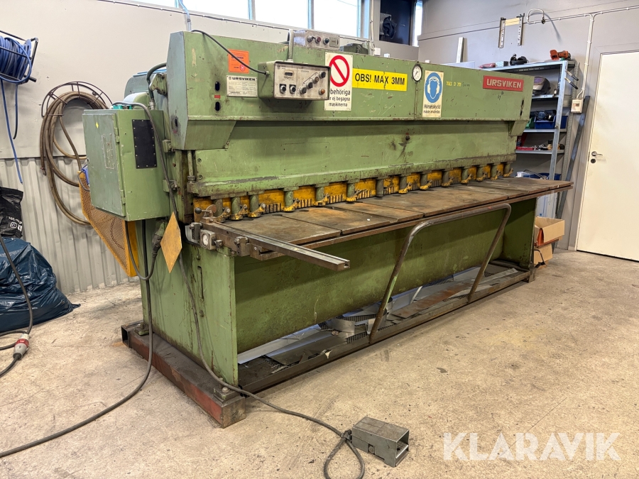 Gradsax Ursviken GSD5-5/3-150 5 mm obs 3mm gäller vid rostfritt