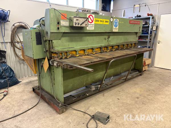 Gradsax Ursviken GSD5-5/3-150 5 mm obs 3mm gäller vid rostfritt