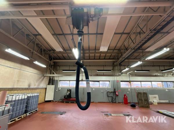 Avgasslangsupprullare Nedermann